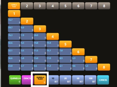 Quinella Place Bet